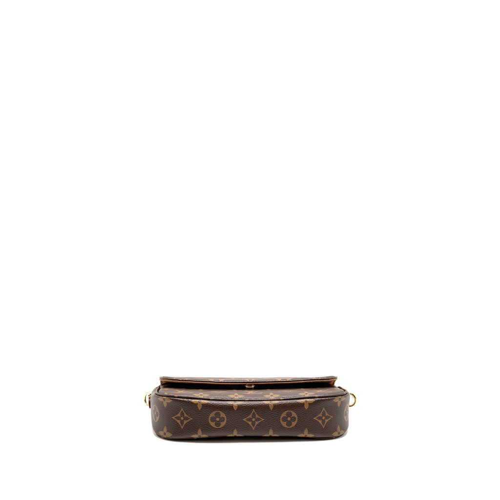 LOUIS VUITTON IVY WALLET ON CHAIN MONOGRAM CANVAS GHW