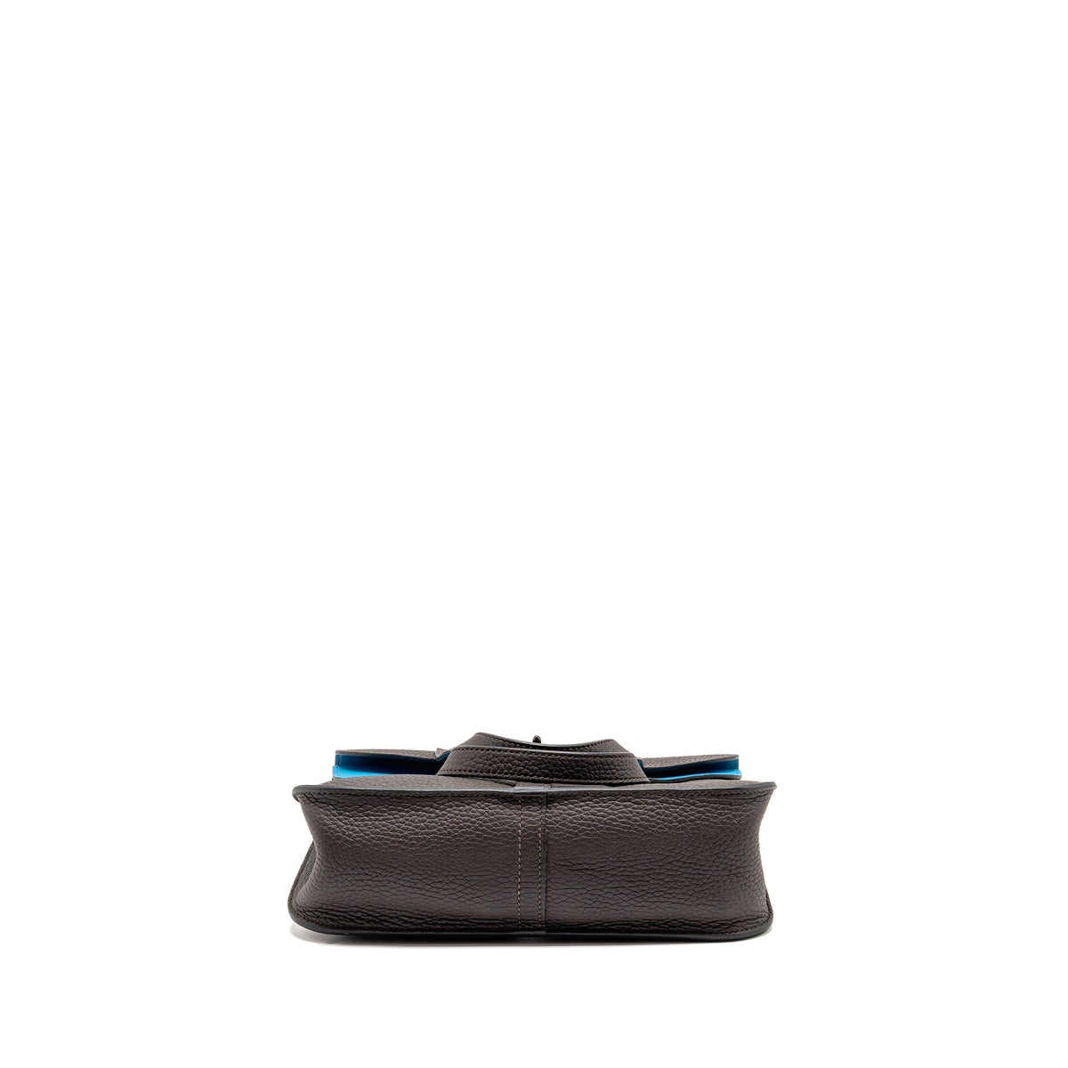 HERMES HALZAN 25 CLEMENCE EBENE/ZANZIBAR BLUE GHW