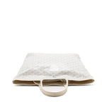 Goyard Saint Louis PM Tote Bag COCUR GOYARD Goyardine Canvas/Leather White/Grey SHW