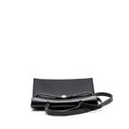 Hermes herbag 31 zip bag canvas/Hunter leather black SHW