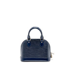 LOUIS VUITTON ALMA BB EPI INDIGO SHW