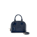 LOUIS VUITTON ALMA BB EPI INDIGO SHW