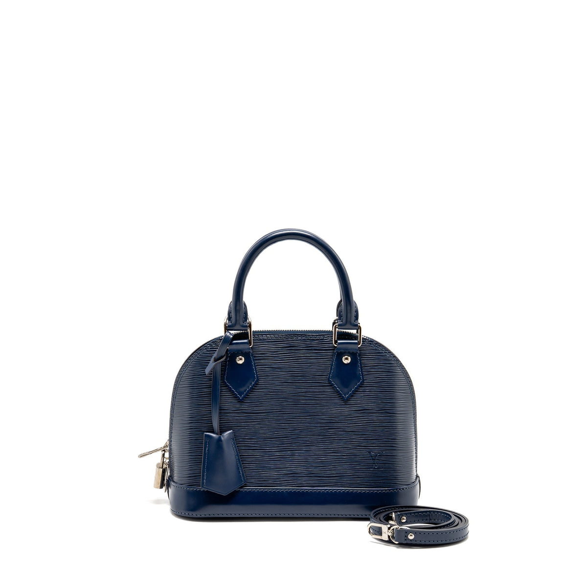 LOUIS VUITTON ALMA BB EPI INDIGO SHW