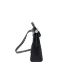 Hermes herbag 31 zip bag canvas/Hunter leather black SHW