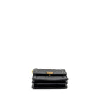 CHANEL NORTH SOUTH/VERTICAL BOY BAG CAVIAR BLACK GHW