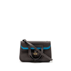 HERMES HALZAN 25 CLEMENCE EBENE/ZANZIBAR BLUE GHW