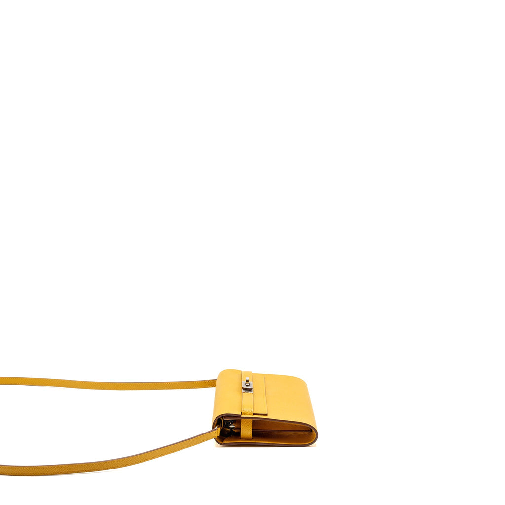 Hermes Kelly to Go Epsom 9D Jaune Ambre SHW