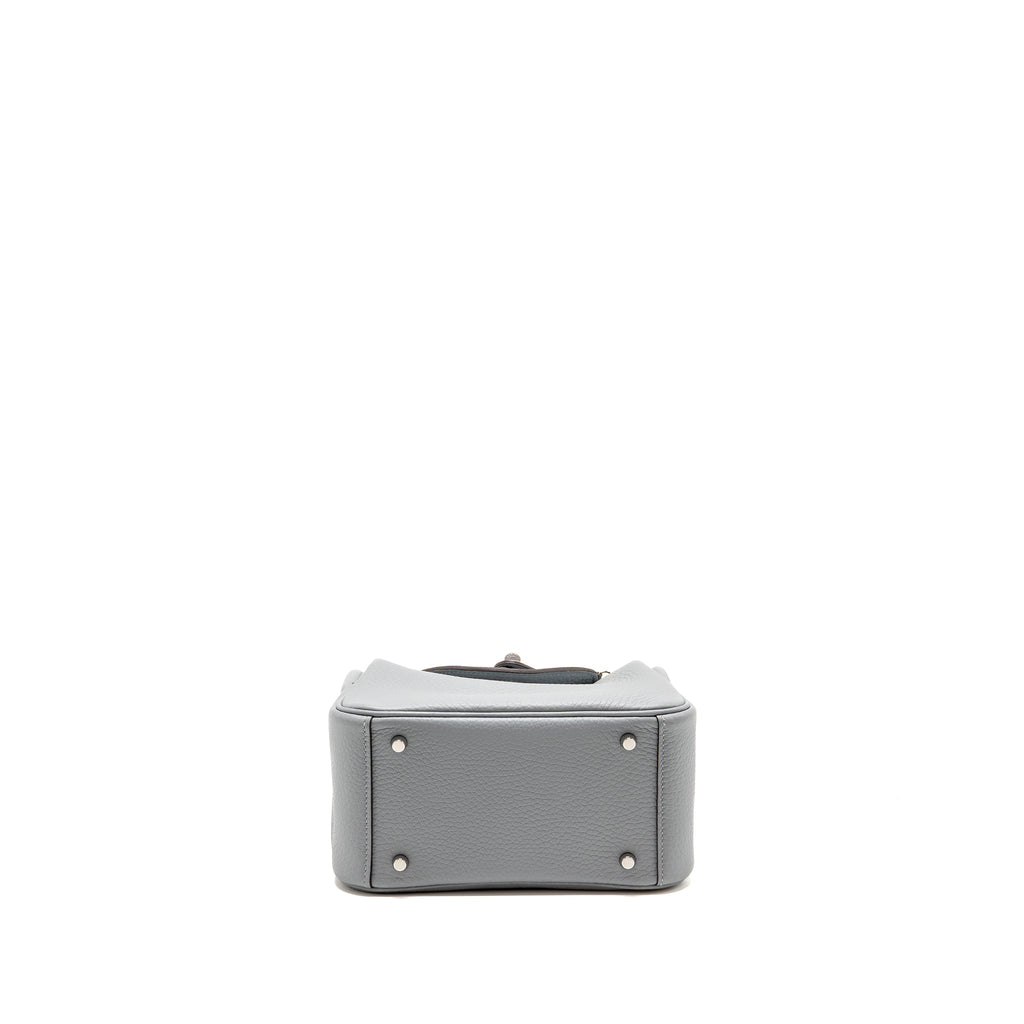 Hermes mini lindy II clemence gris Pantin SHW