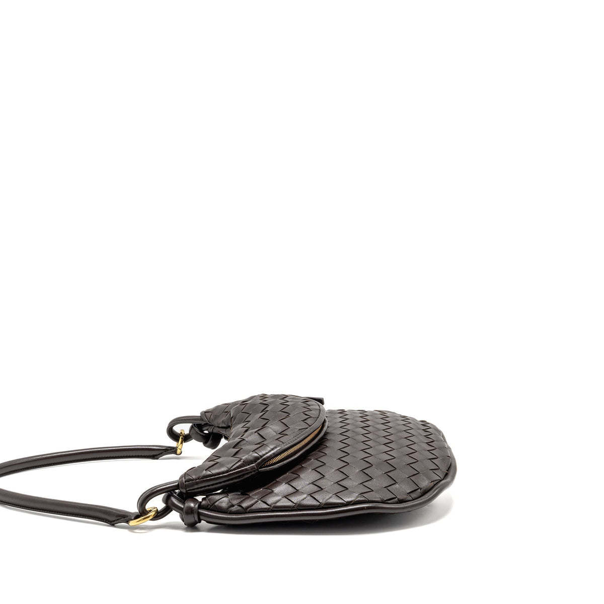 Bottega Veneta Medium Gemelli Intrecciato Nappa Leather Fondant GHW