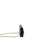 CHANEL CLASSIC WALLET ON CHAIN CAVIAR BLACK GHW