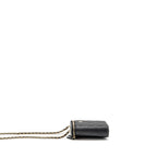 CHANEL MINI VANITY CASE WITH CHAIN CAVIAR BLACK LGHW(MICROCHIP)