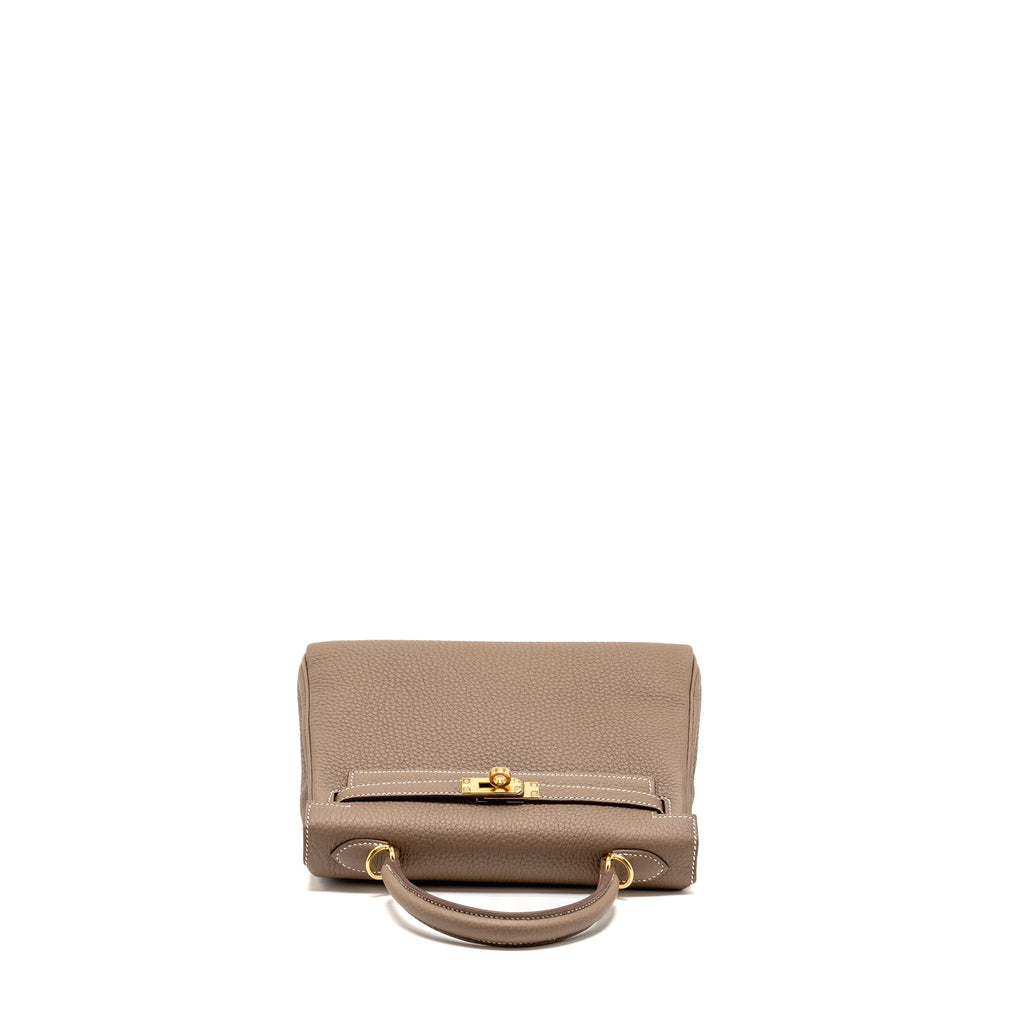 Hermes Kelly 25 Togo Etoupe GHW