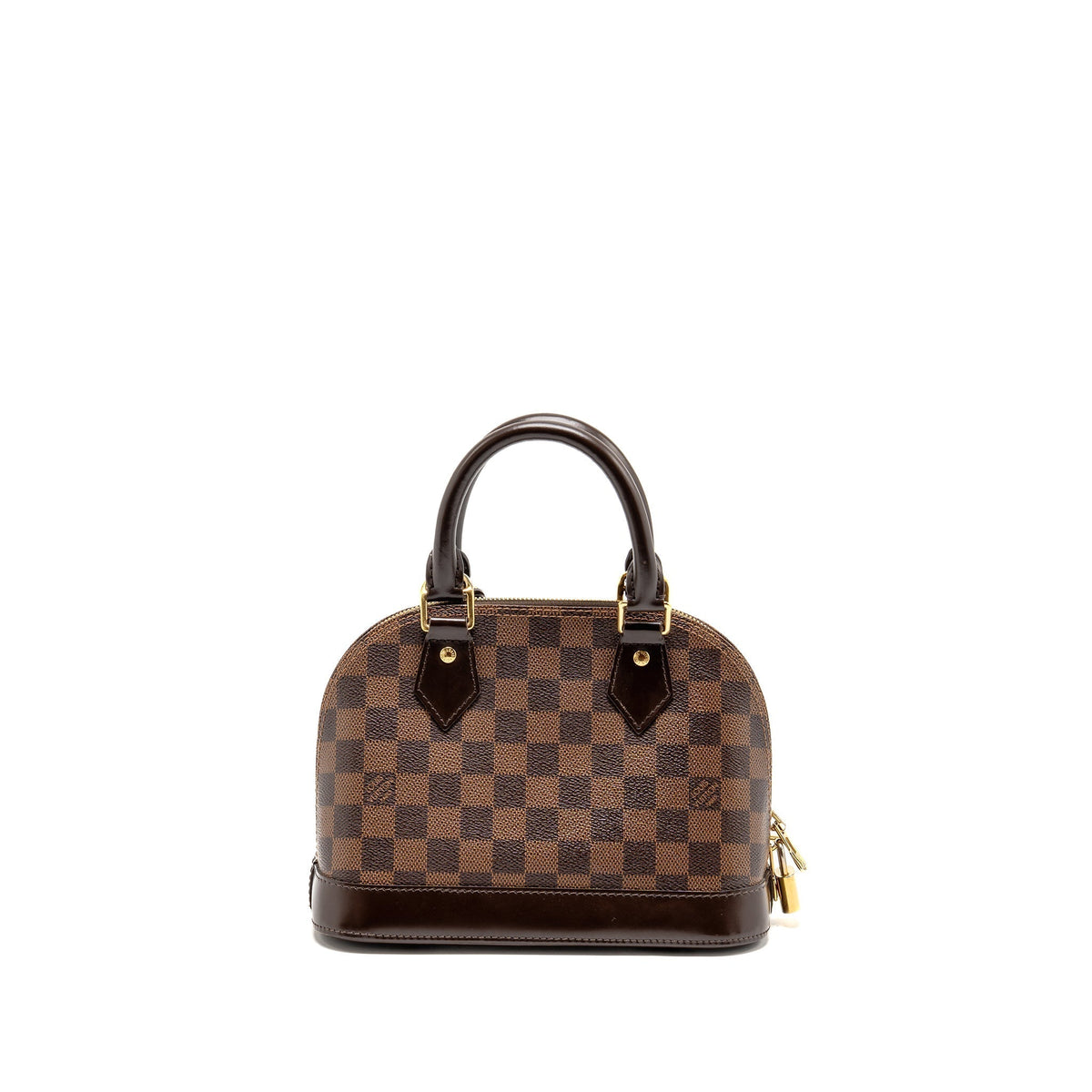 LOUIS VUITTON ALMA BB DAMIER EBENE GHW
