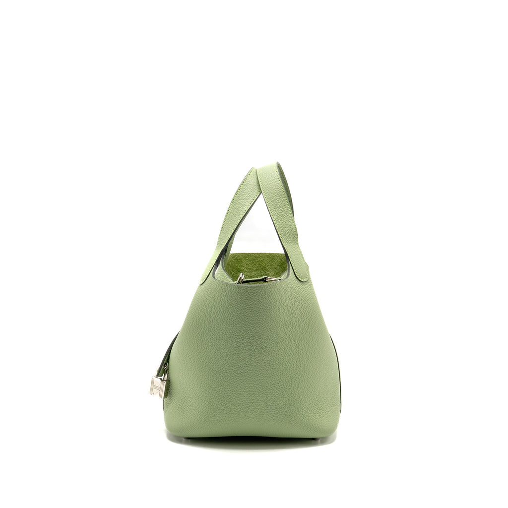 HERMES PICOTIN 18 MAURICE VERT CRIQUET SHW