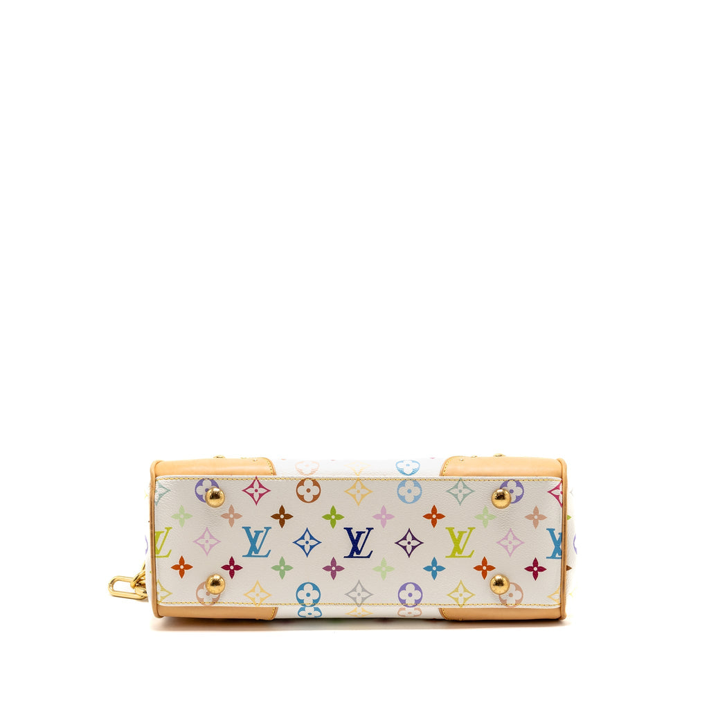 Louis Vuitton Beverly MM Takashi Murakami Limited Edition Monogram Canvas White/Multicolour GHW