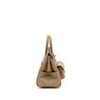 HERMES BIRKIN 25 CARGO TOILE GOELAND/SWIFT BEIGE MARFA/POUSSIERE SHW