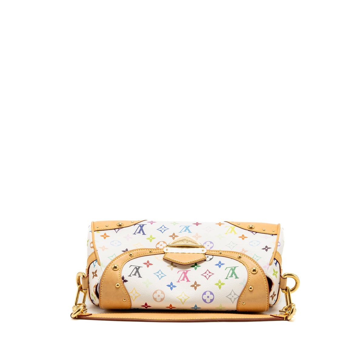 Louis Vuitton Beverly MM Takashi Murakami Limited Edition Monogram Canvas White/Multicolour GHW