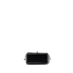CHANEL CLASSIC MINI SQUARE FLAP BAG LAMBSKIN BLACK SHW