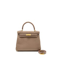 Hermes Kelly 25 Togo Etoupe GHW