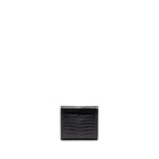 HERMES CONSTANCE WALLET ALLIGATOR MISSISSIPPIENSIS BLACK SHW