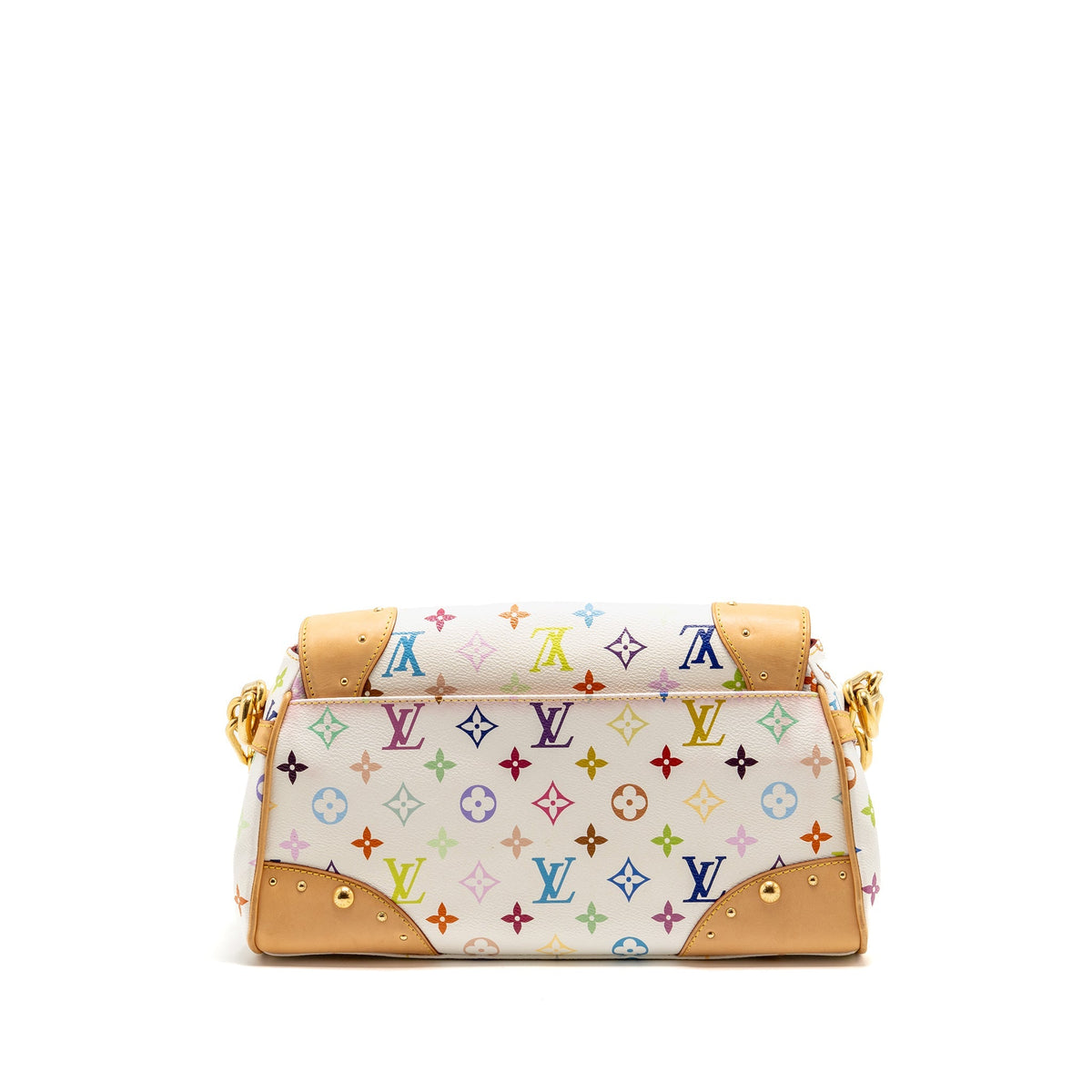 Louis Vuitton Beverly MM Takashi Murakami Limited Edition Monogram Canvas White/Multicolour GHW