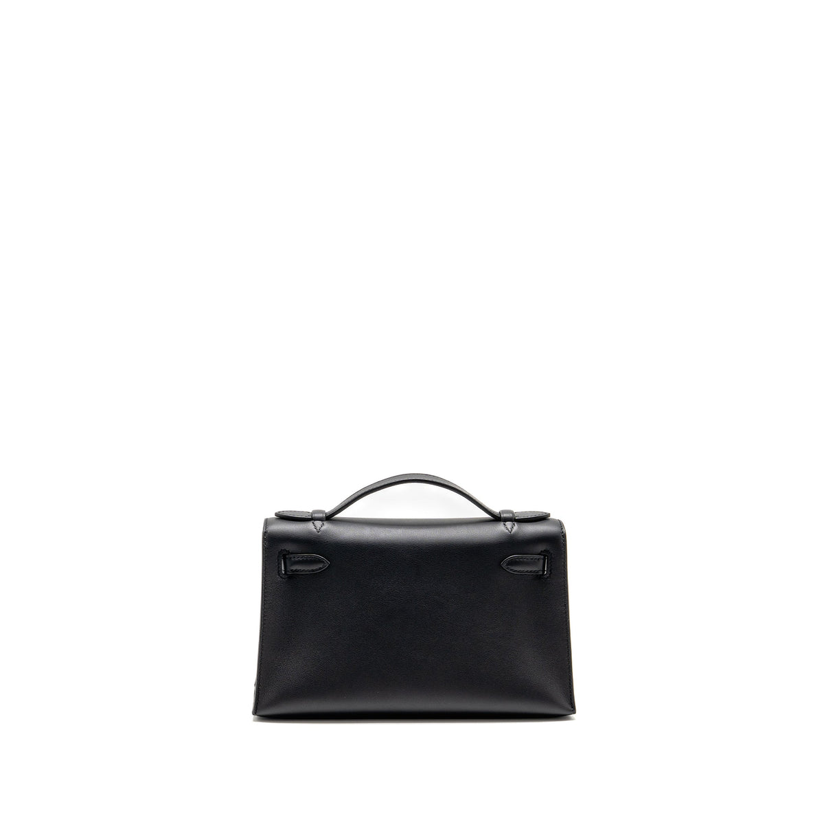 HERMES KELLY POCHETTE SWIFT BLACK RGHW