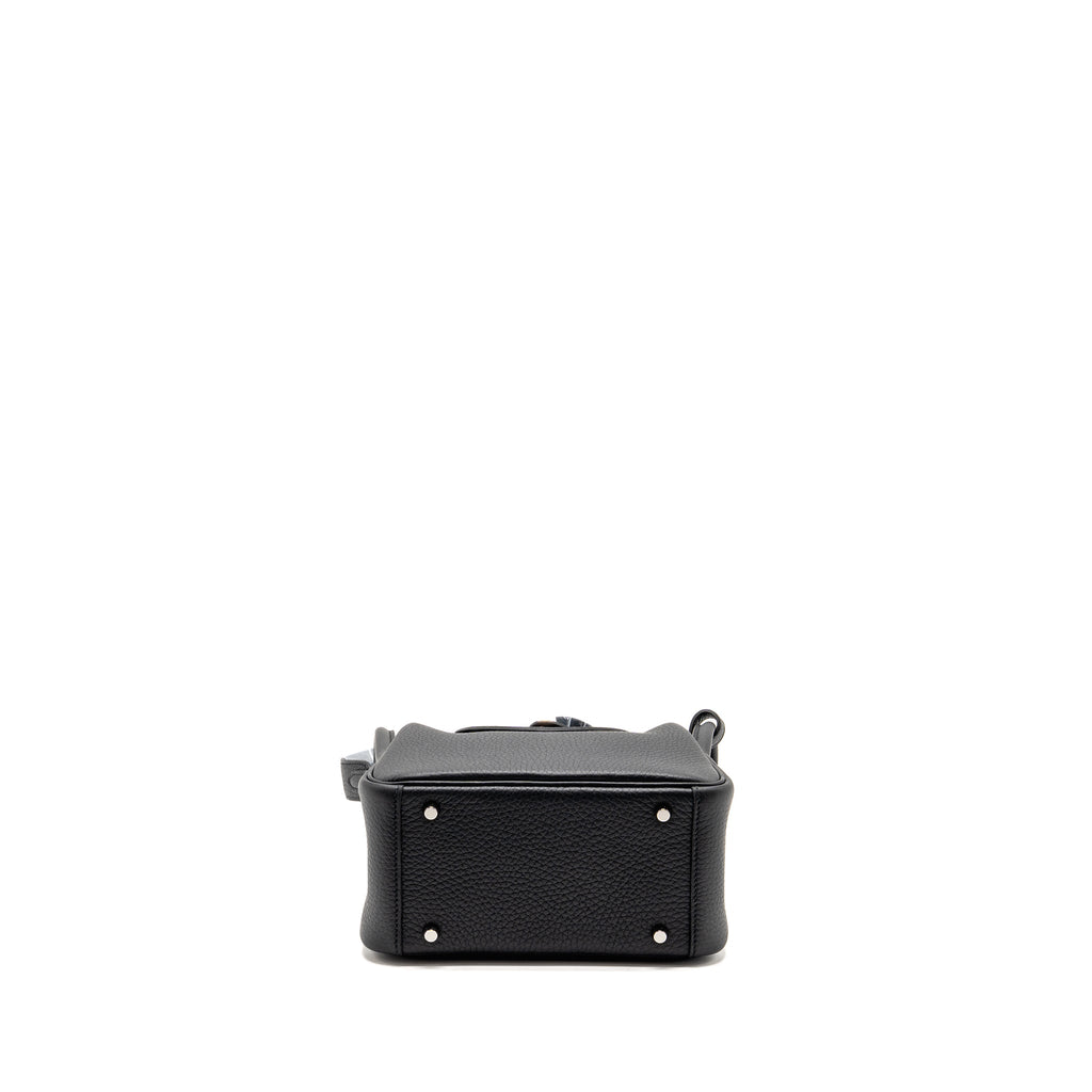 Hermes Mini Lindy II Clemence black SHW