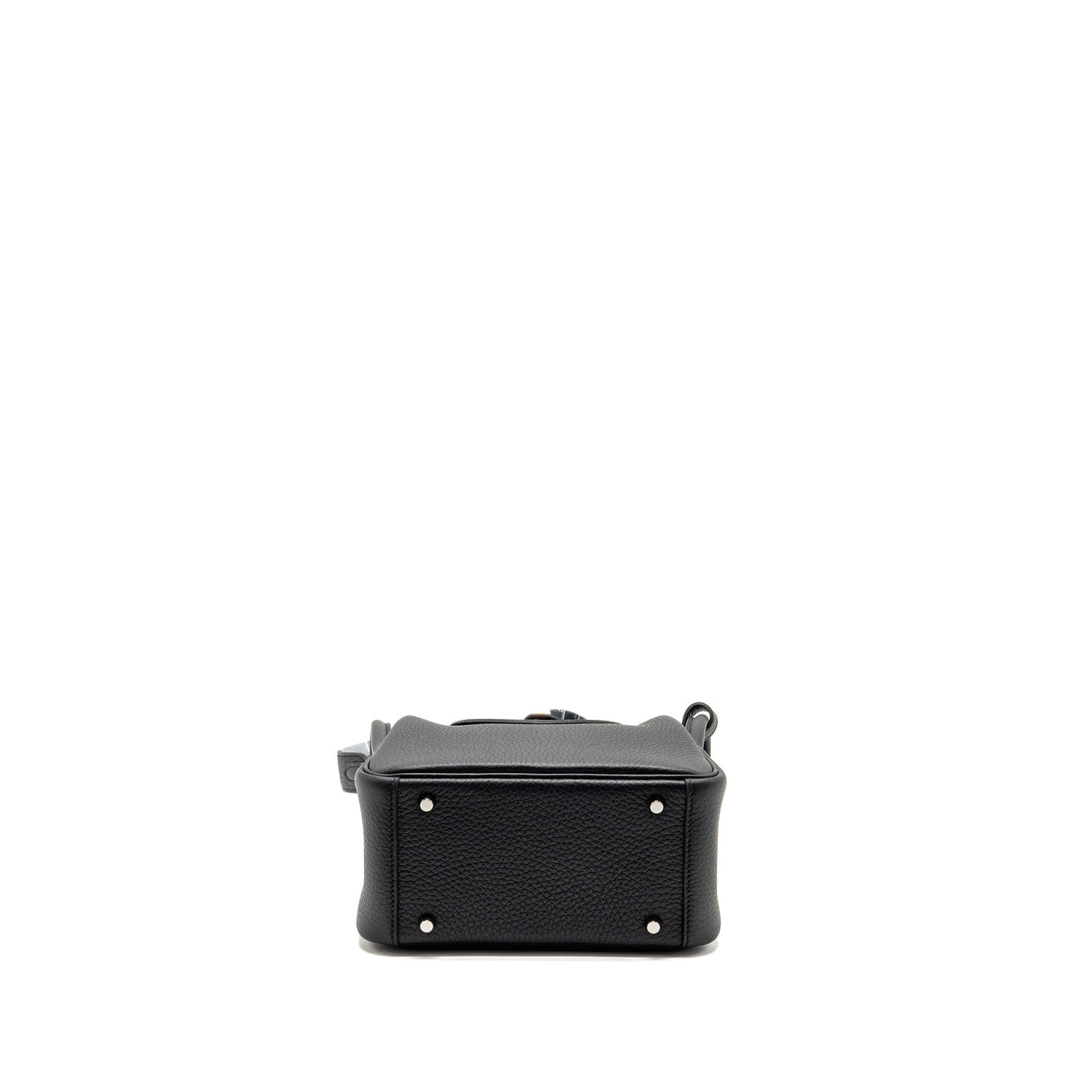 Hermes Mini Lindy II Clemence black SHW
