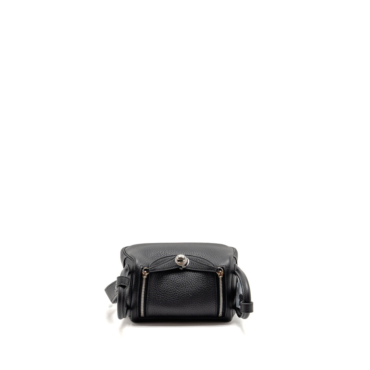 Hermes Mini Lindy II Clemence black SHW