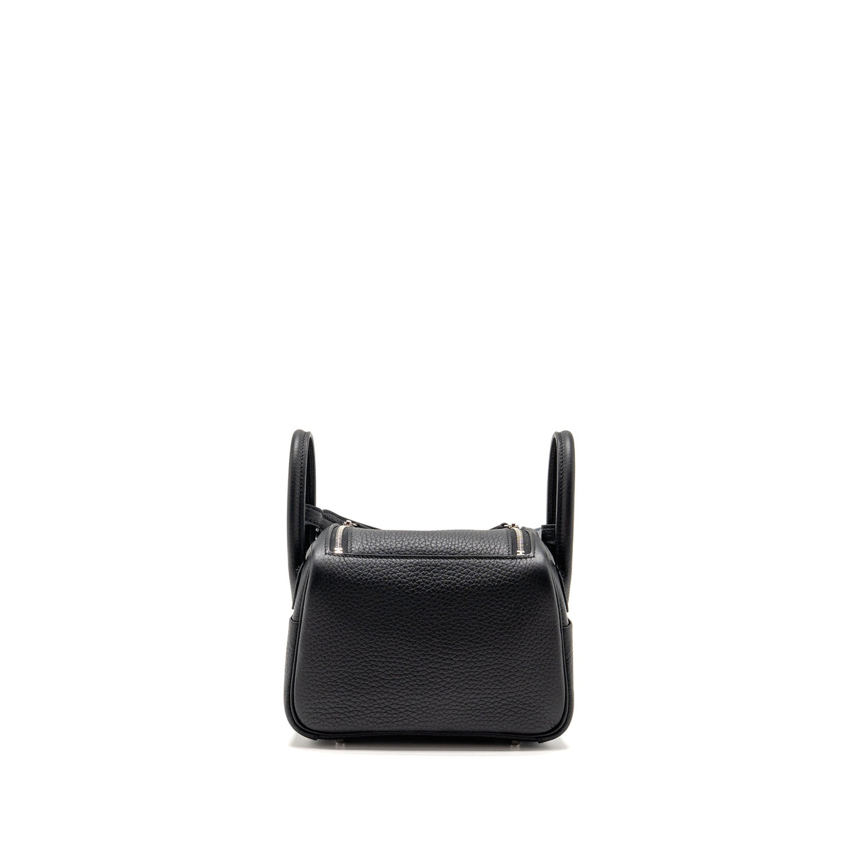 Hermes Mini Lindy II Clemence black SHW