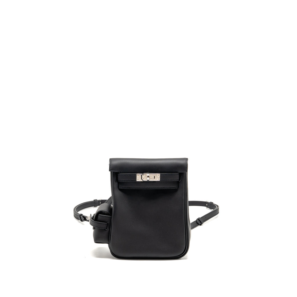 Hermes Sac A Doc Kelly Jump Swift Black SHW