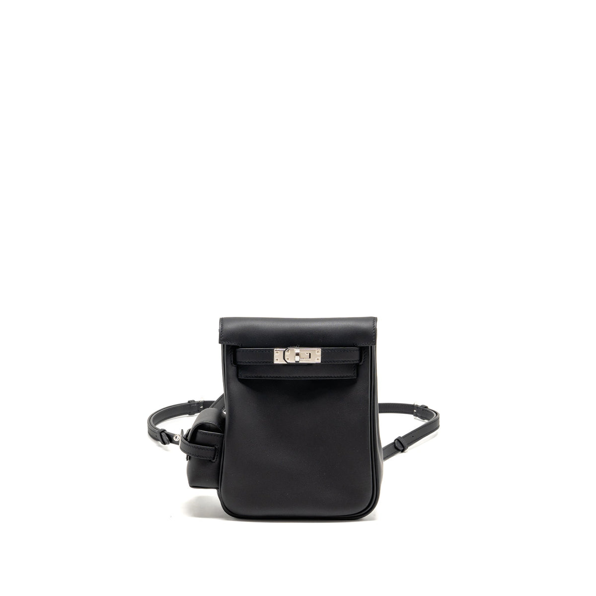 Hermes Sac A Doc Kelly Jump Swift Black SHW