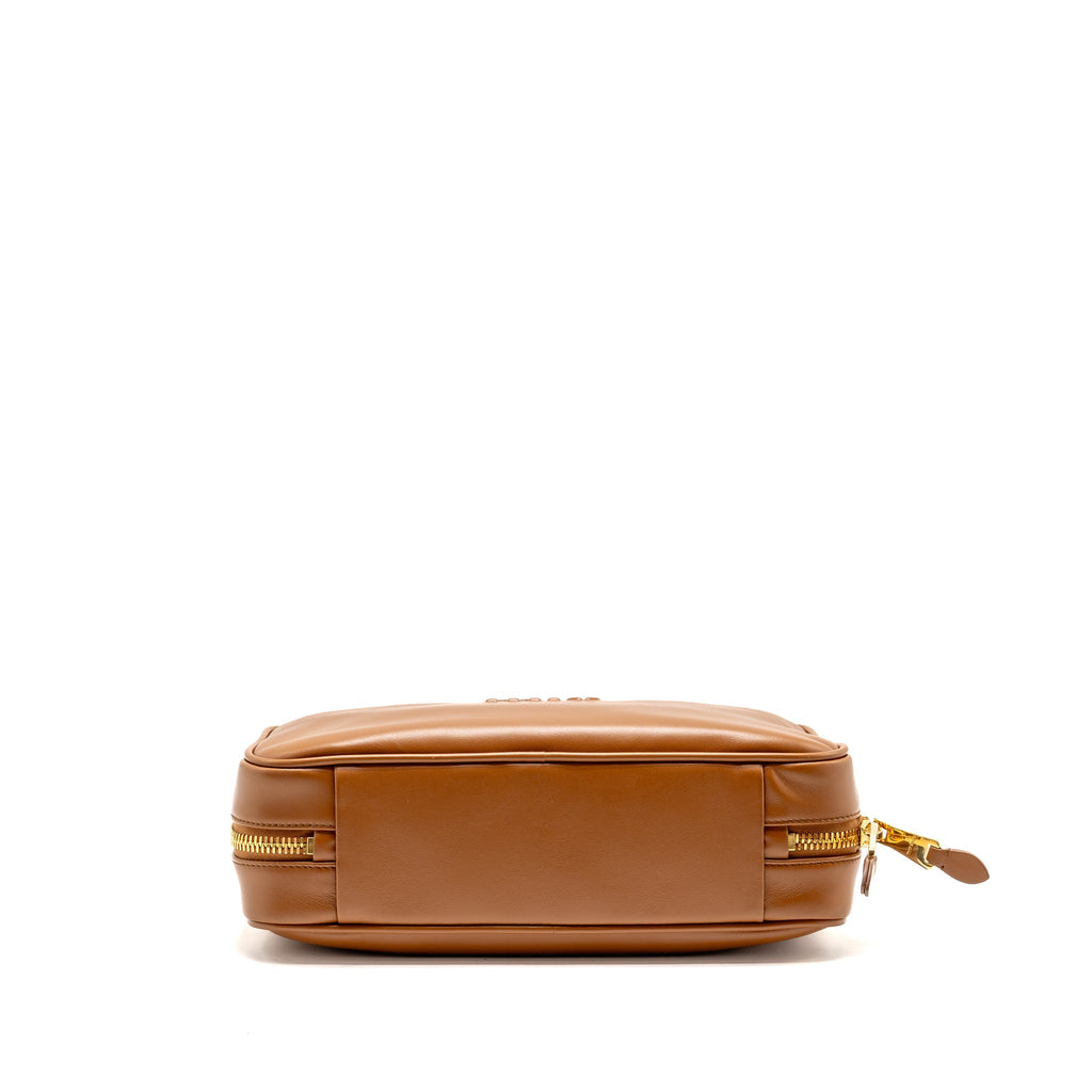 Miu Miu Medium Beau Bag Calfskin Cognac GHW