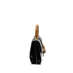 Gucci Dionysus Flap bag Bamboo handle black GHW
