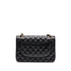 CHANEL JUMBO CLASSIC DOUBLE FLAP BAG CAVIAR BLACK GHW