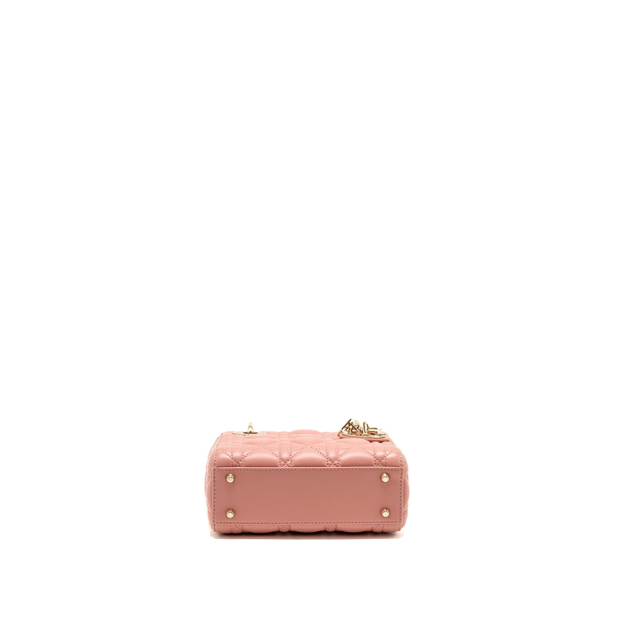 Dior Mini Lady Dior Bag Lambskin Pink LGHW