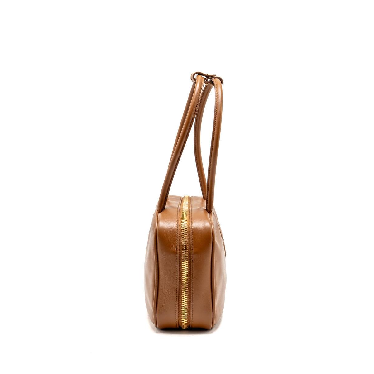 Miu Miu Medium Beau Bag Calfskin Cognac GHW