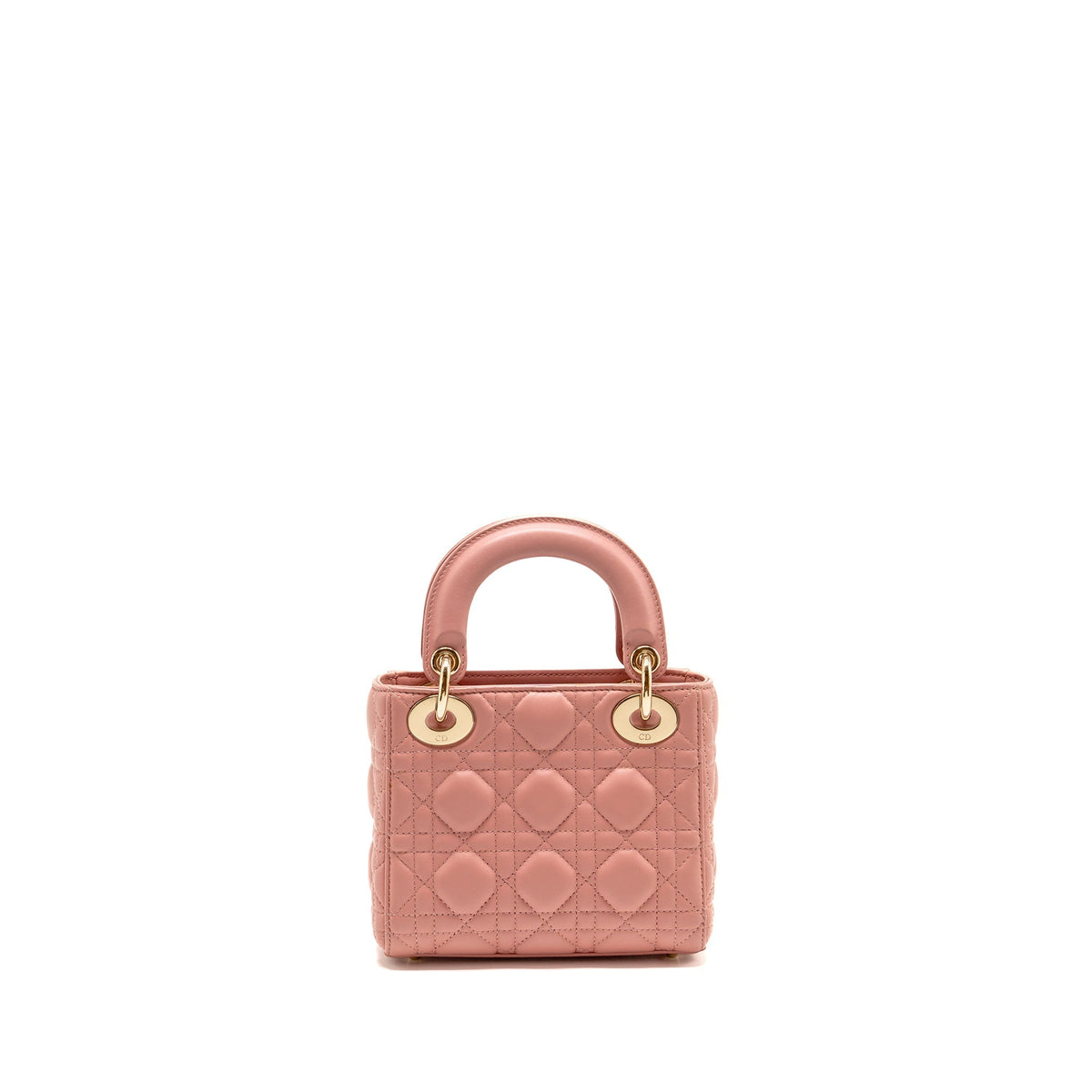 Dior Mini Lady Dior Bag Lambskin Pink LGHW