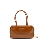 Miu Miu Medium Beau Bag Calfskin Cognac GHW