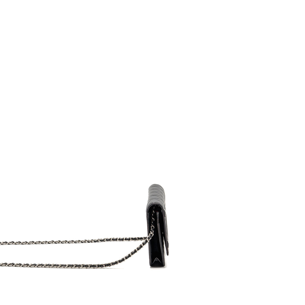 Chanel Cambon Wallet on Chain Calfskin Black SHW