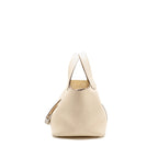 Hermes Picotin 18 Lock Bag Clemence/Swift Nata/Sesame SHW