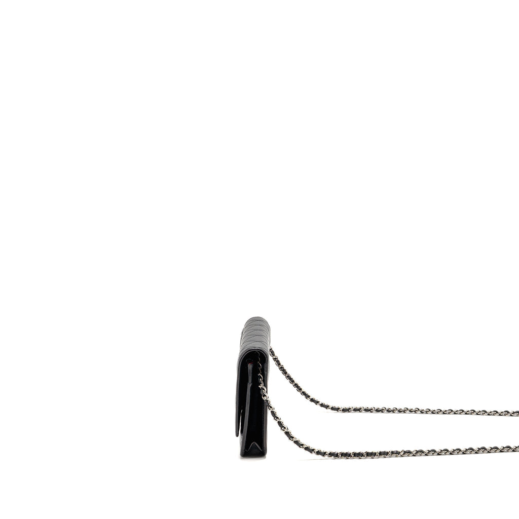 Chanel Cambon Wallet on Chain Calfskin Black SHW