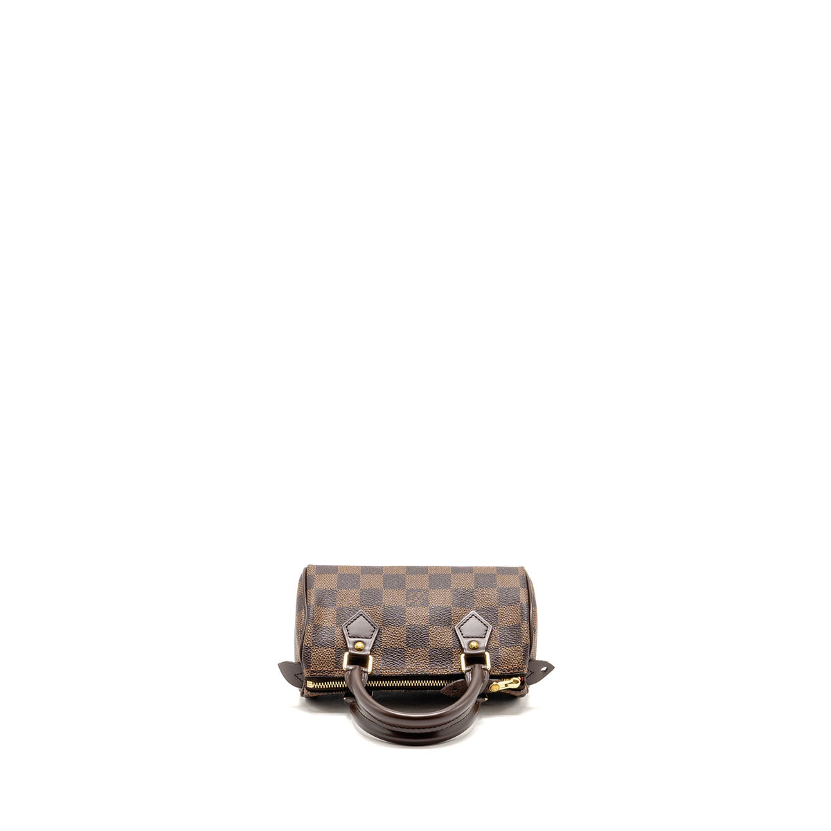 Louis Vuitton nano speedy Damier ebene GHW