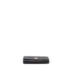 DIOR DIORAMA WALLET WITH CHAIN CALFSKIN BLACK GHW
