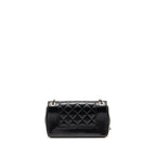 Chanel mademoiselle flap bag lambskin black SHW