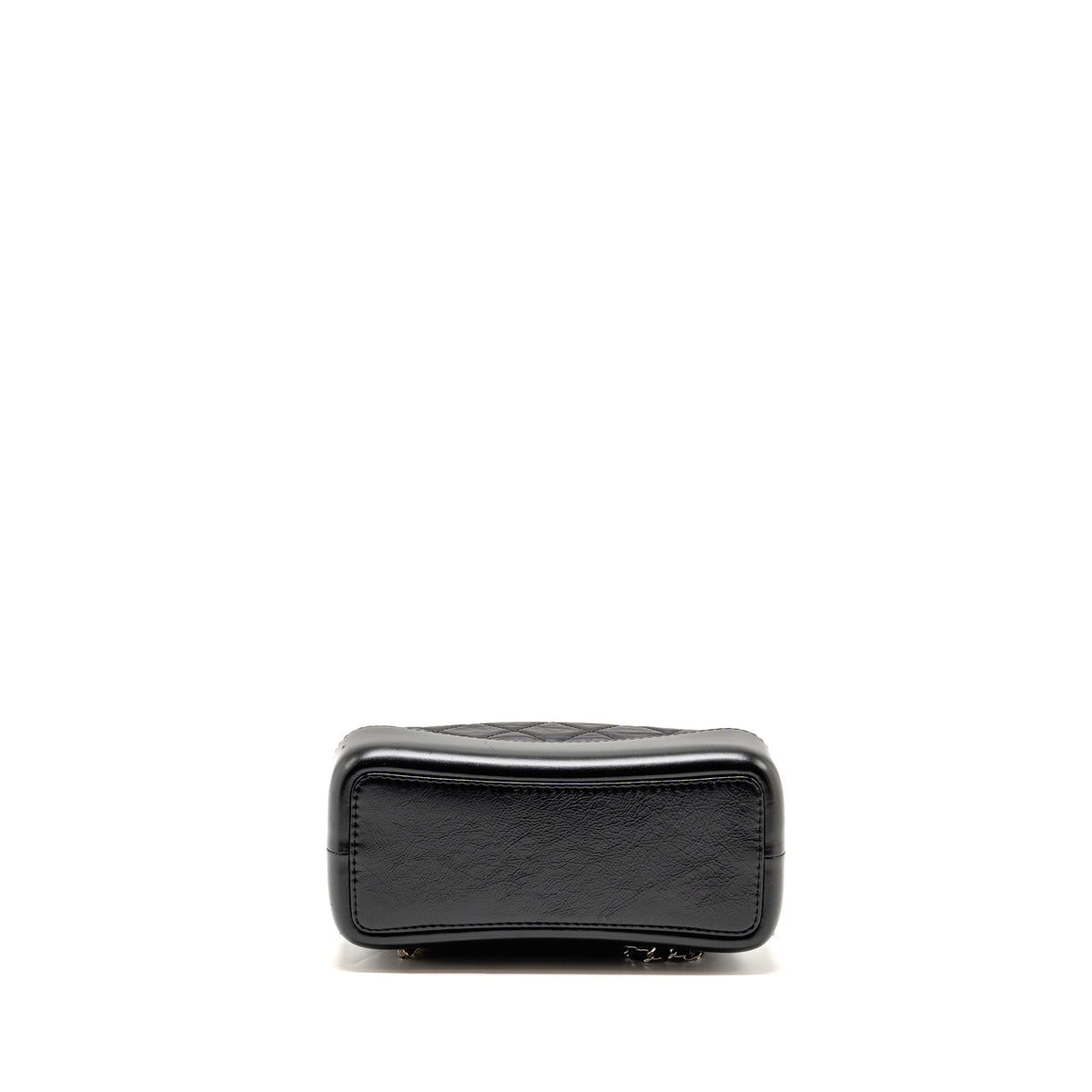 Chanel Gabrielle Backpack Aged Calfskin/Shiny Calfskin Black Multicolour HARDWARE