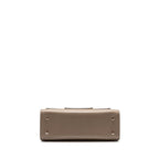 Delvaux tempete calfskin grey SHW
