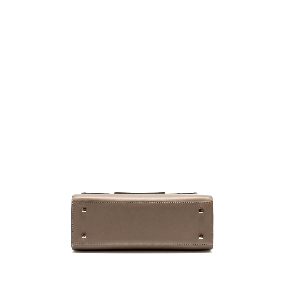 Delvaux tempete calfskin grey SHW