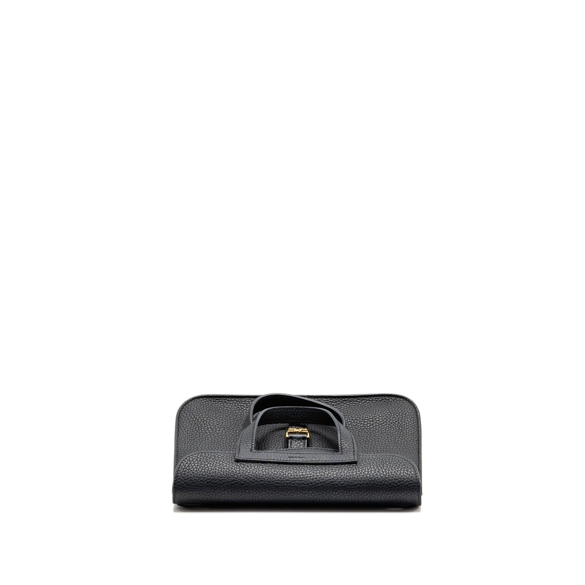 Hermes Halzan 25 Clemence Black GHW