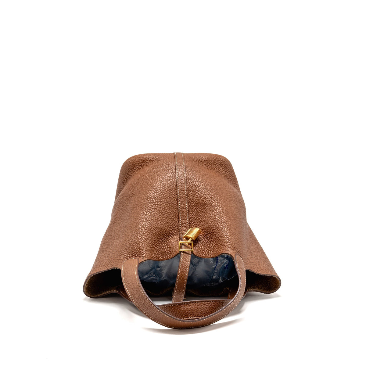 Hermes Picotin 22 Lock Bag Clemence Gold GHW